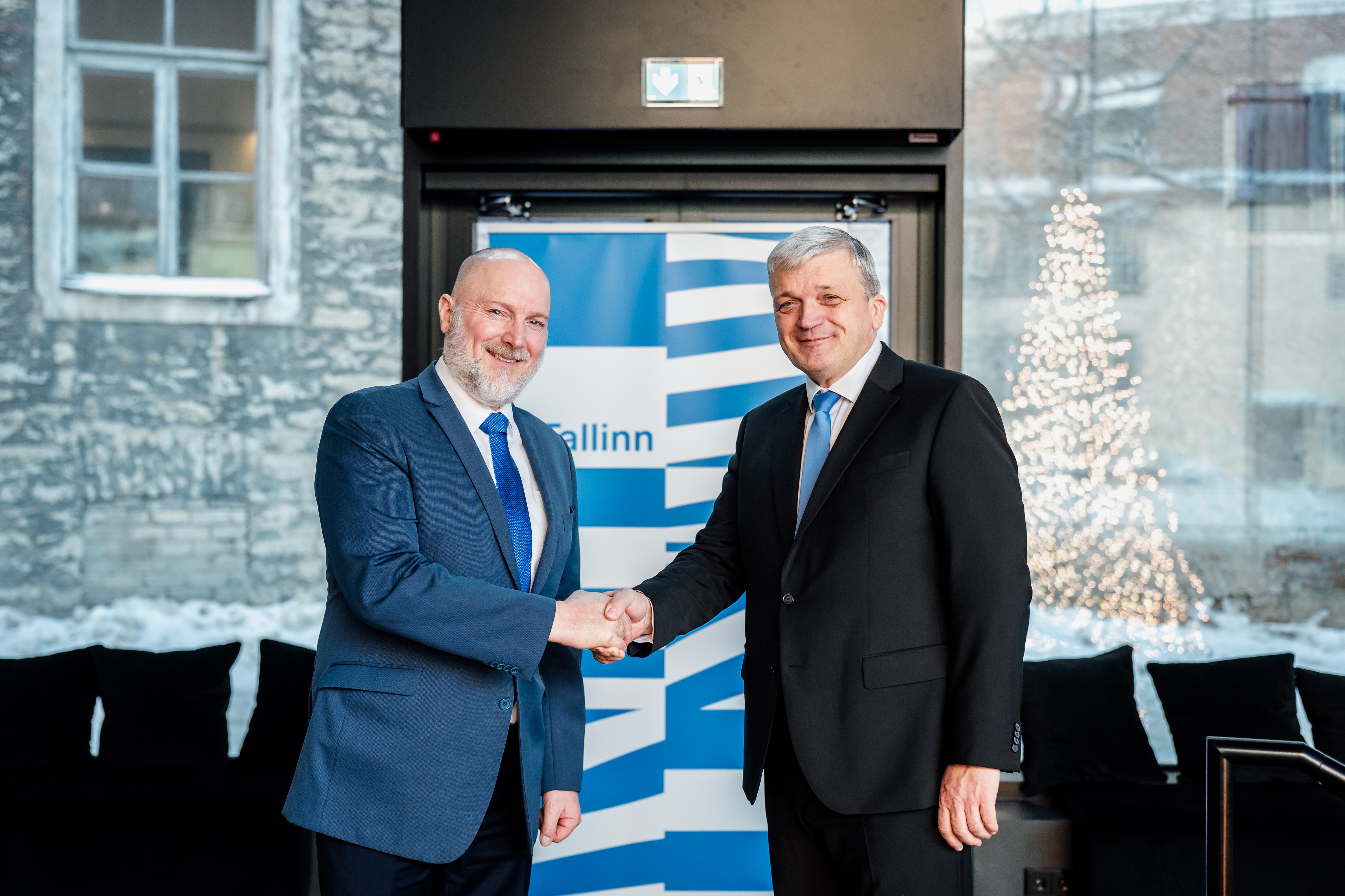 A tallinni polgármester újévi fogadása